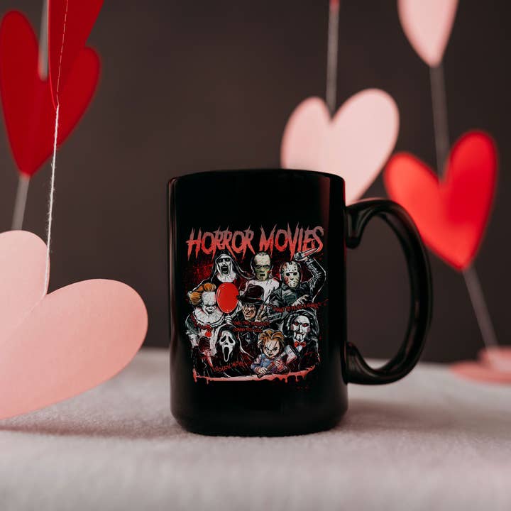 NVC Ecommerce LLC - Wholesale Coffee Mug - Horror Movie Characters Mug, Bloody Halloween Killers Mug1