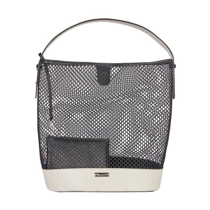 Suri Mesh Leather Beach Bag for wholesale by ALLBYB