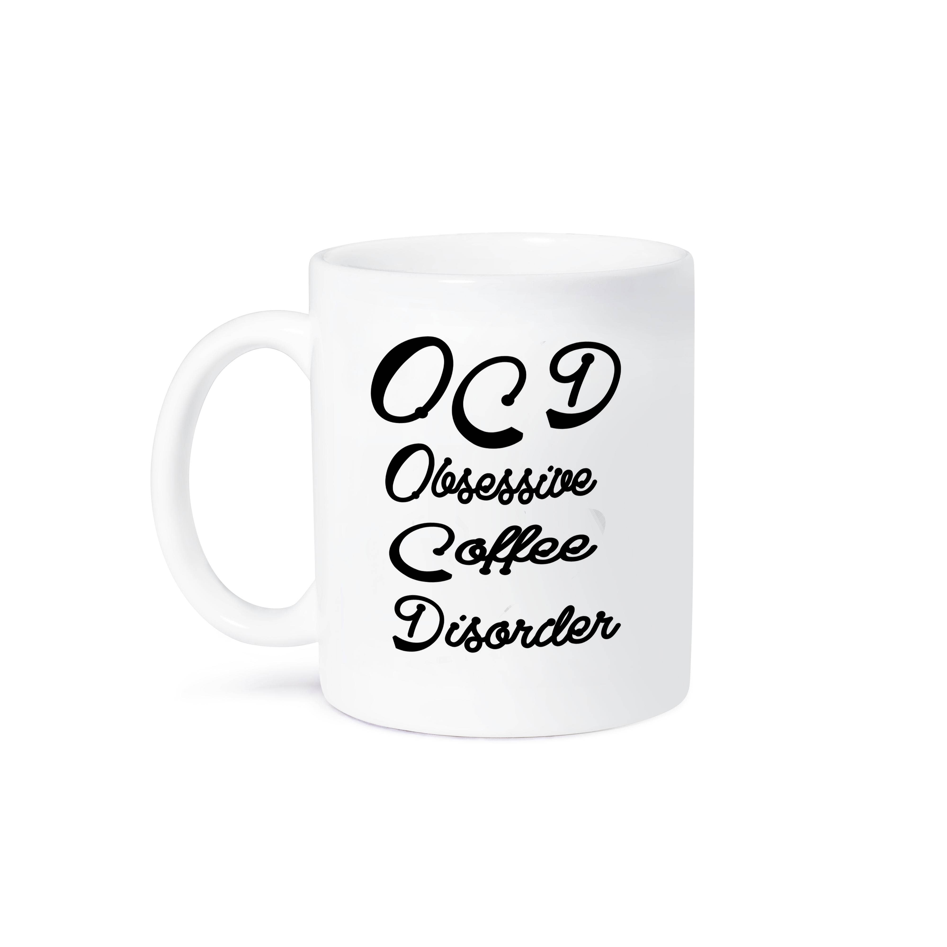 3dRose - Vendita all'ingrosso Tazza - 3dRose, Disturbo Ossessivo del Caffè OCD Citazione Divertente, Tazza8