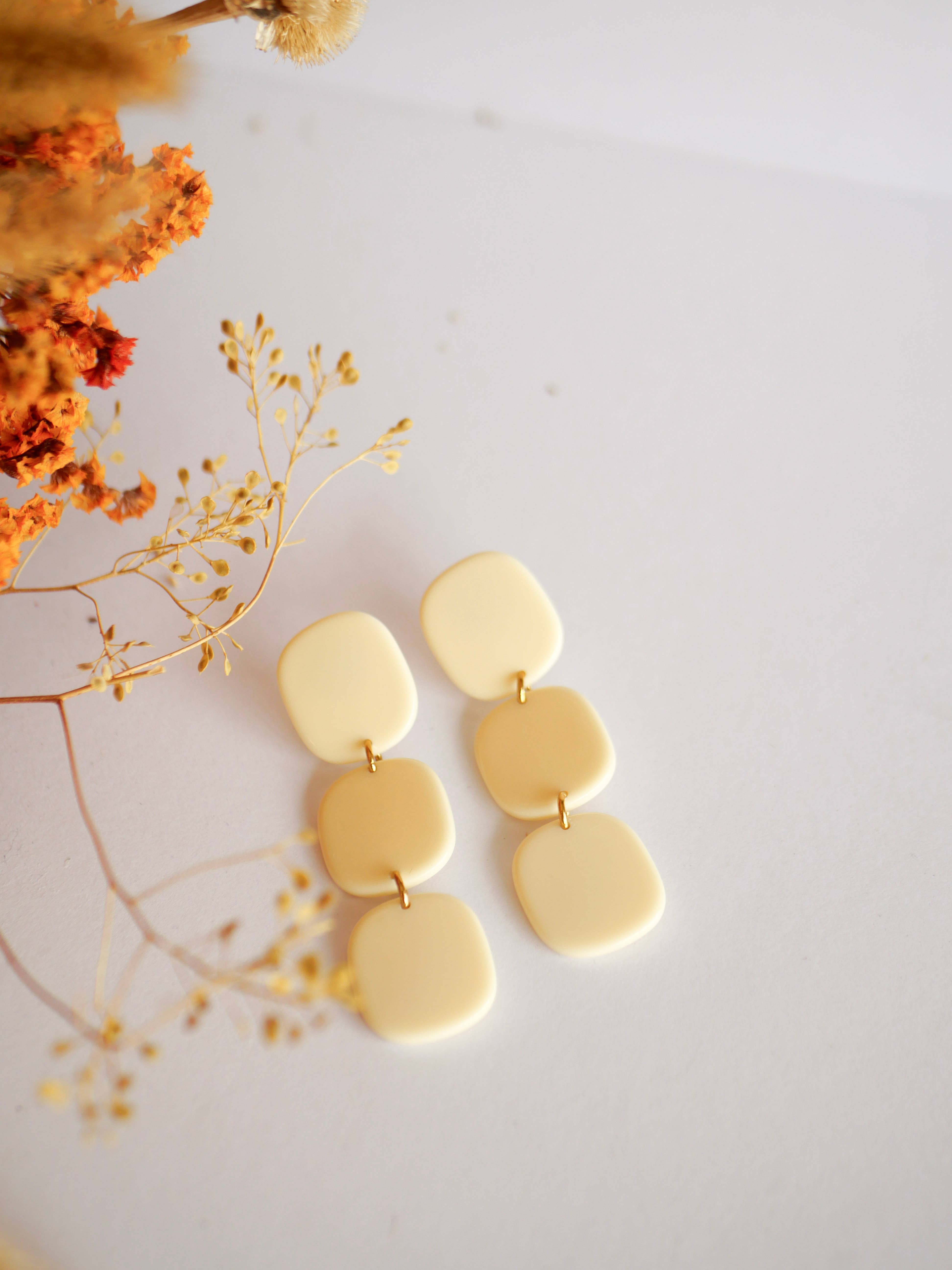 Azeria Création - Vente Boucles d'oreilles pendantes - Boucle d'oreilles Maxine3