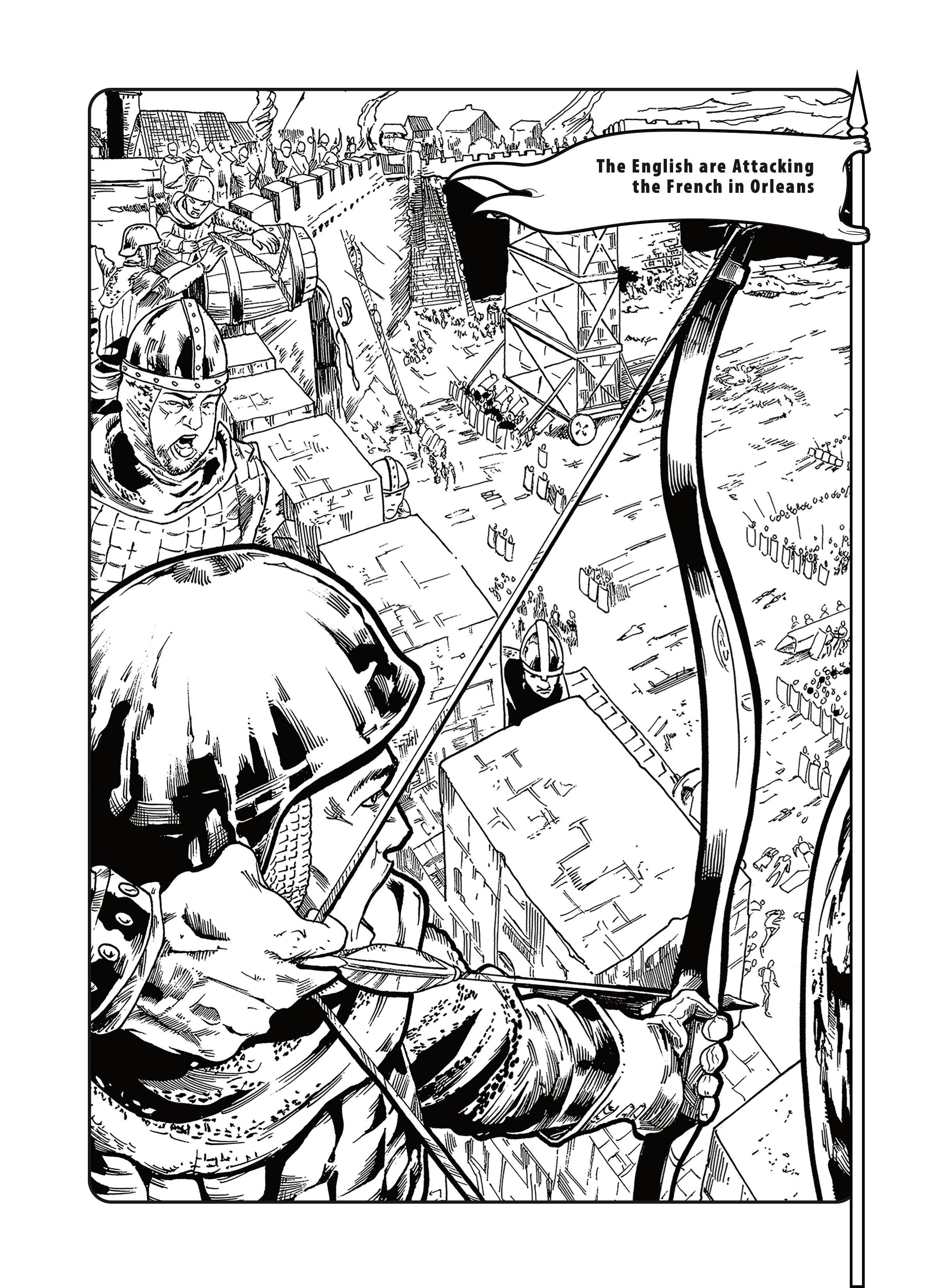 Voyage Comics & Publishing - Wholesale Coloring & Activity Book - Kids & Baby - Mission of Joan of Arc Coloring & Activities Book1