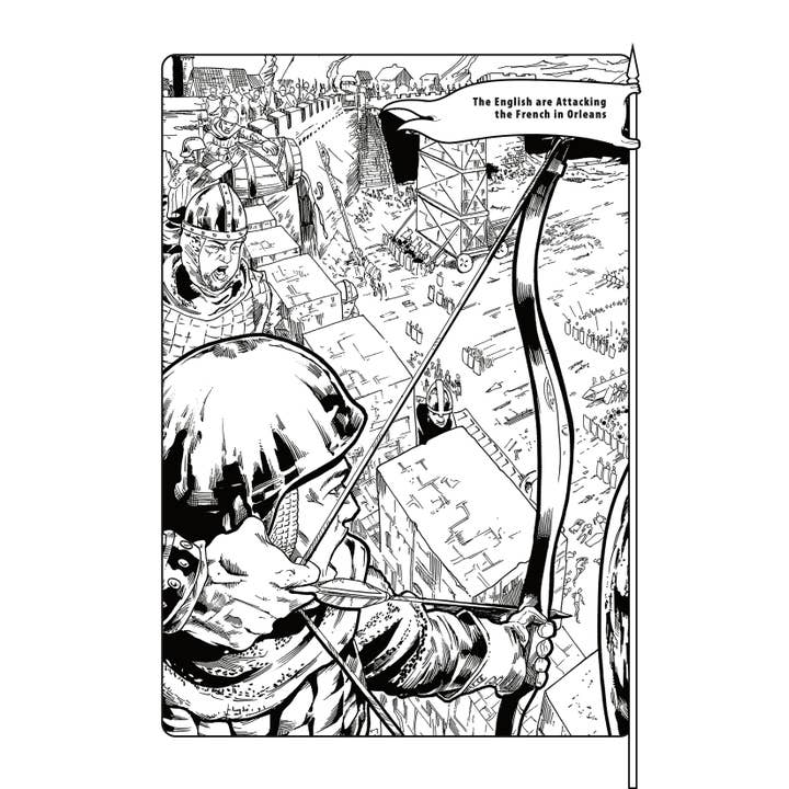 Voyage Comics & Publishing - Wholesale Coloring & Activity Book - Kids & Baby - Mission of Joan of Arc Coloring & Activities Book1