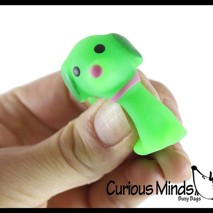 Curious Minds Toys – wholesale Mjuk leksak - Barn och baby – 1 Hund Mochi Squishy Djur - Kawaii - Söt Individuellt B