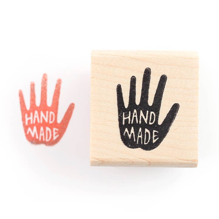 Handmade Rubber Stamp for wholesale by Peppercorn Paper