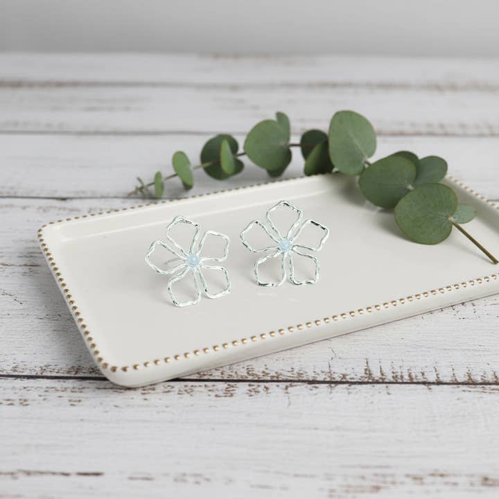 Laurel in Bloom - Wholesale Stud/Post Earrings - Statement Blooms Earrings1