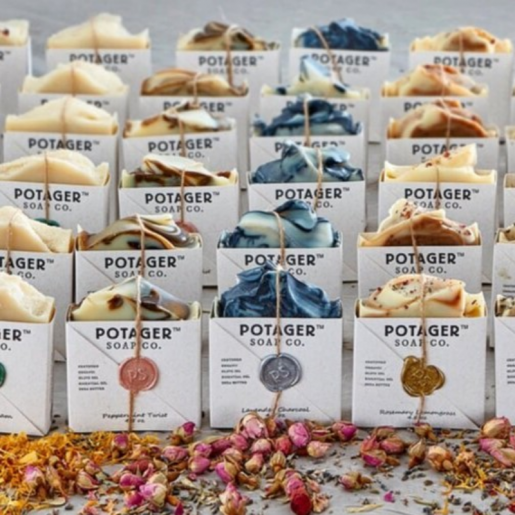 Potager Soap Company - Vente Pains de savon - Savon en barre artisanal à l'avoine non parfumé | Savon biologique11