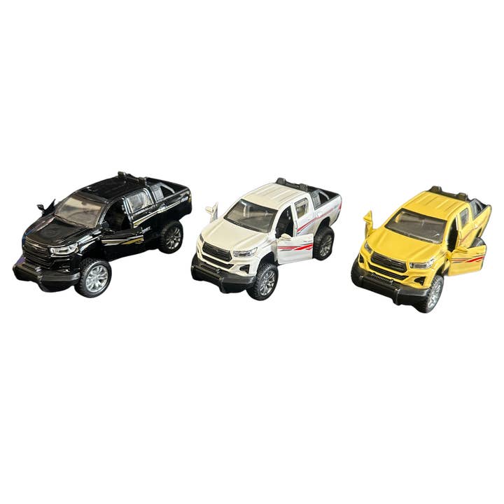 4” Die-Cast Pickup Truck – Assorted Colors w/ Counter Display MSPICKUP for wholesale by Modek Sports