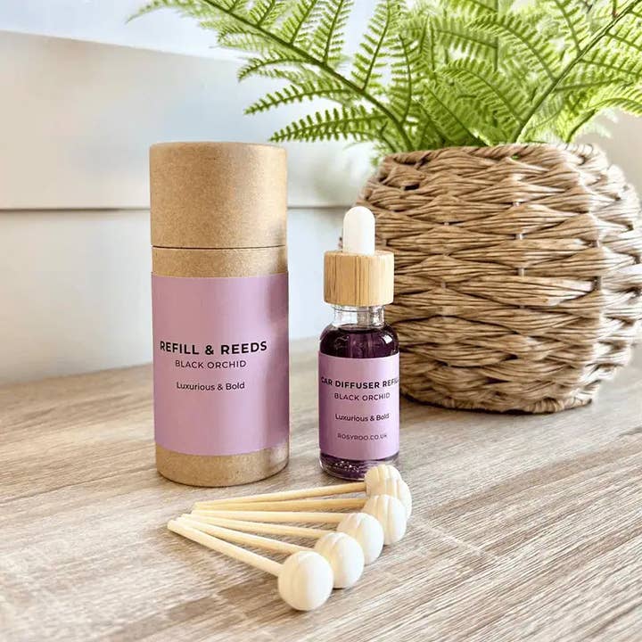 Refill & Reeds – Black Orchid for wholesale by Rosy Roo