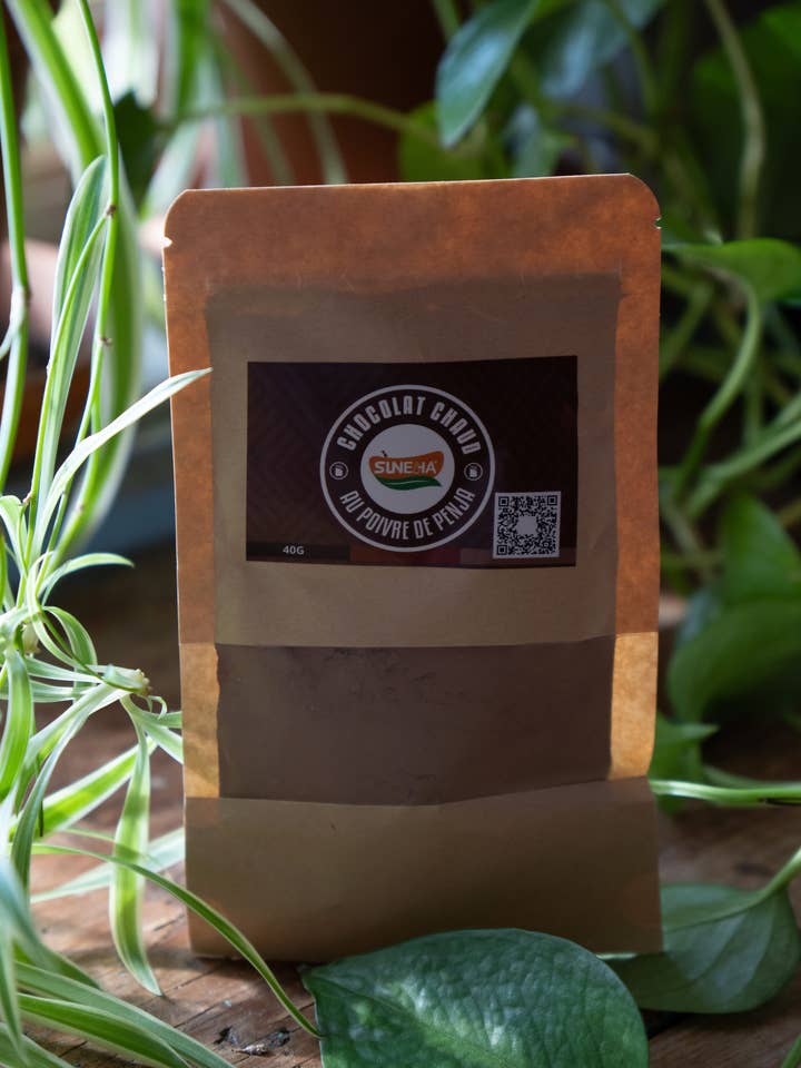 Hot chocolate with Penja pepper for wholesale by SINEHA SPICES