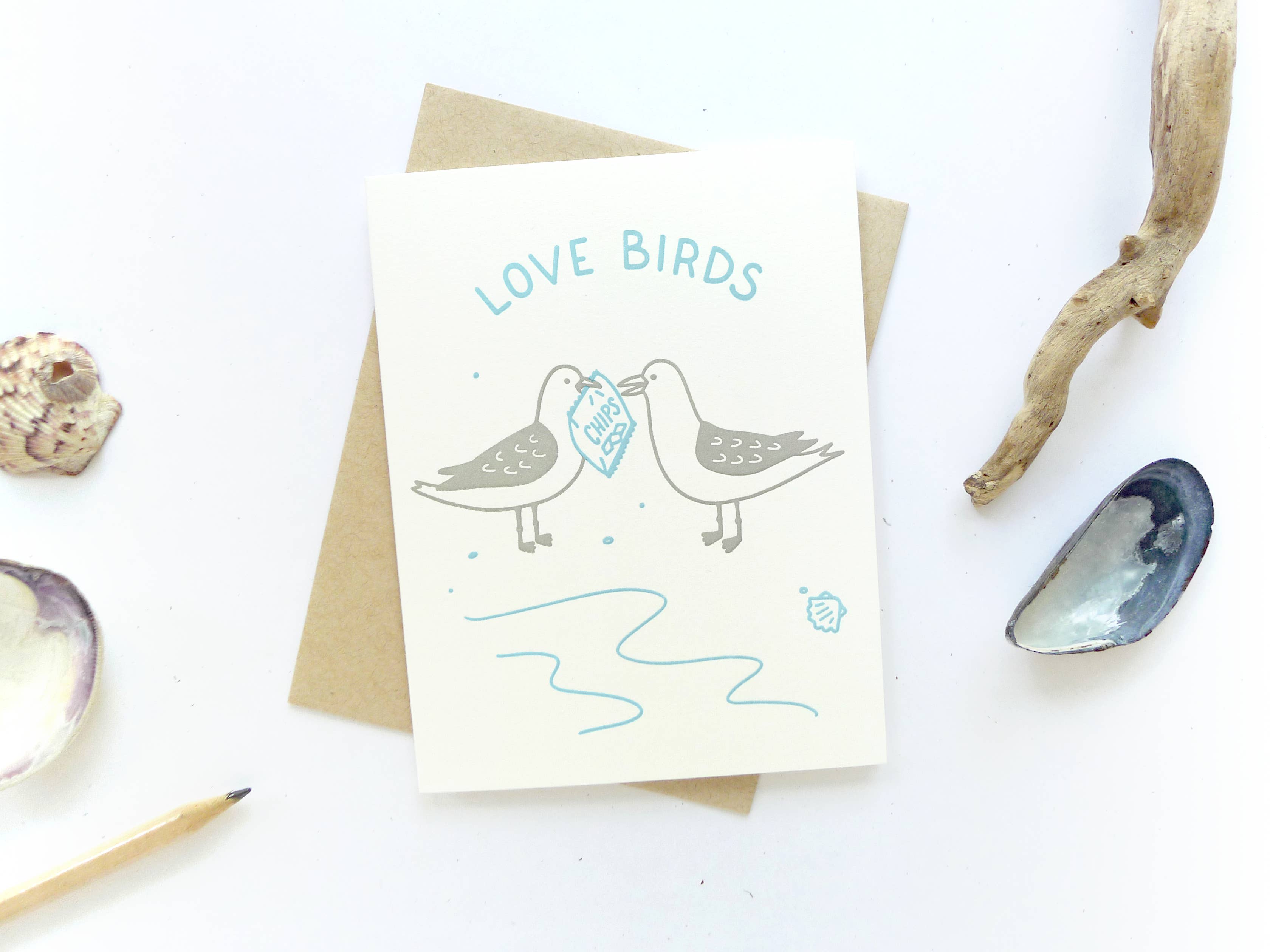 Middle Dune - Wholesale Love Card - Love Birds2