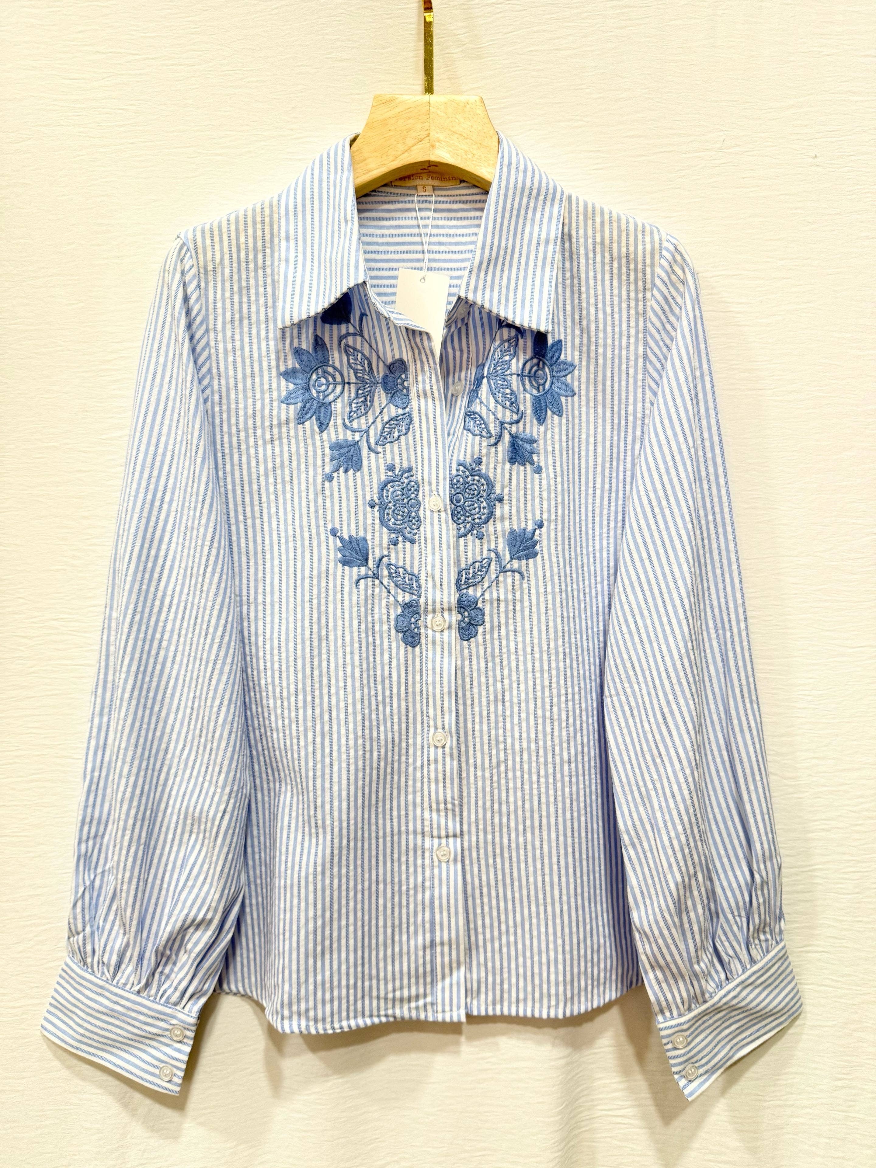 Version féminin So Twice - Wholesale Button Down Shirt - Women's - TOP reference F014, size SML1