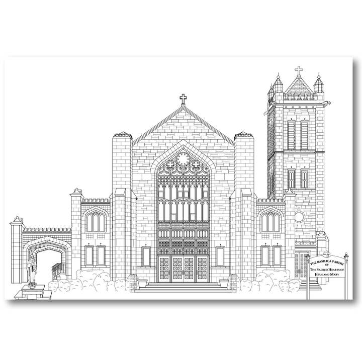 Color Our Town - Wholesale Coloring & Activity Book - Adult - Color Southampton coloring guidebook3