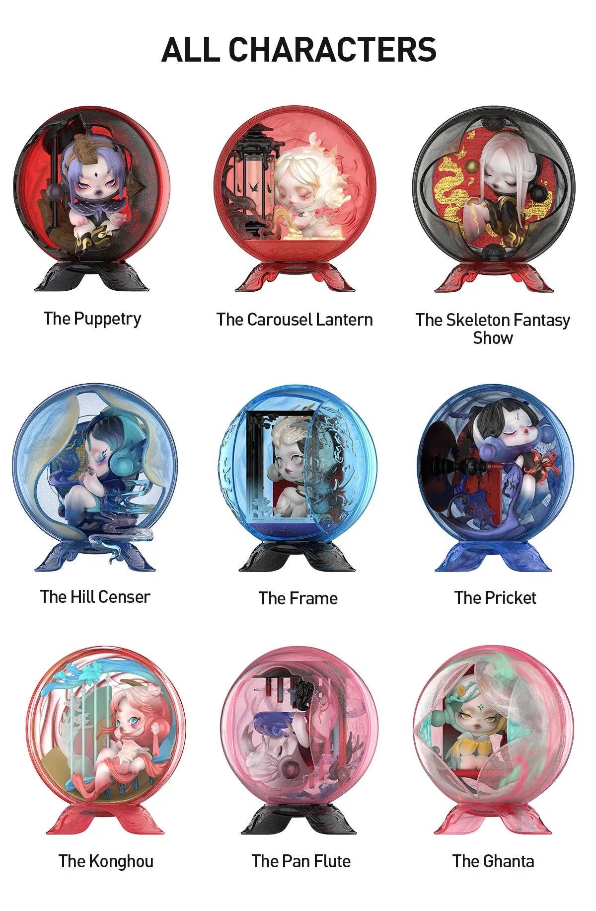 Springer Décor - Wholesale Decorative Figurine - SKULLPANDA The Mirage Series Figures11