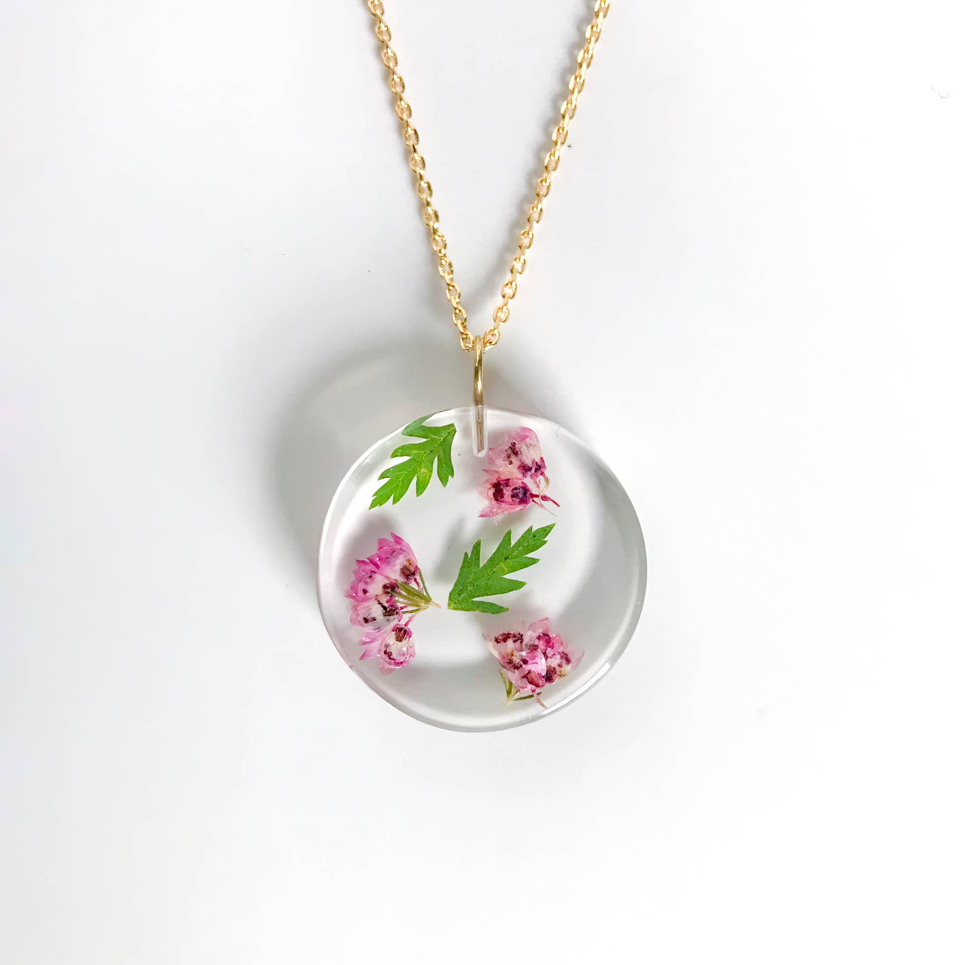 Delicate Birth Flower Necklace in Gift Box Birthmonth Flower Necklace  Bridesmaid Gift - Etsy