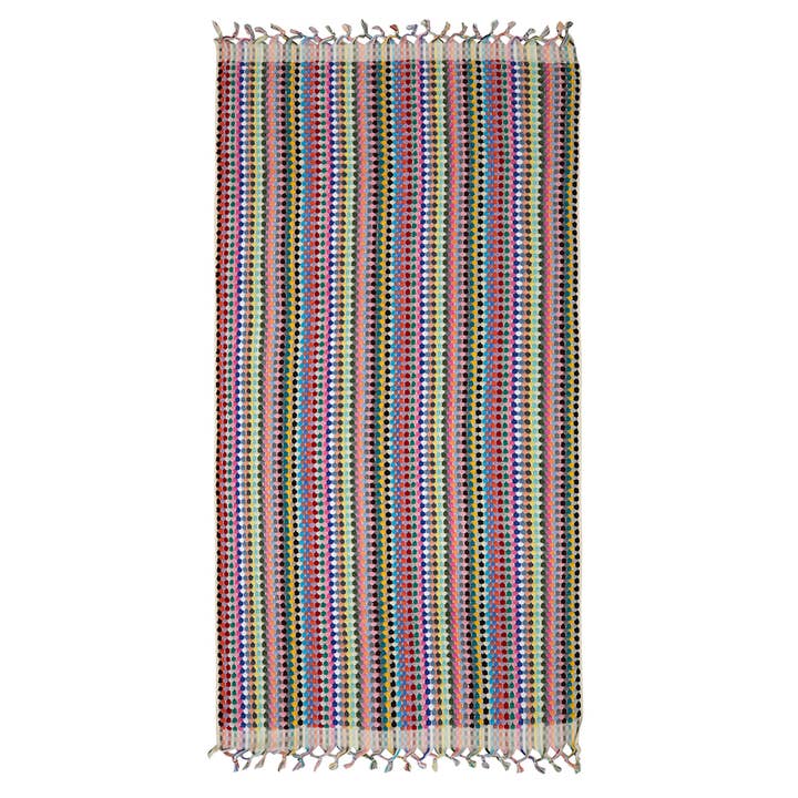 Kikoya - Wholesale Bath Towel - Pompom Bubble Handloom Bath Turkish Towels Farmhouse Decor