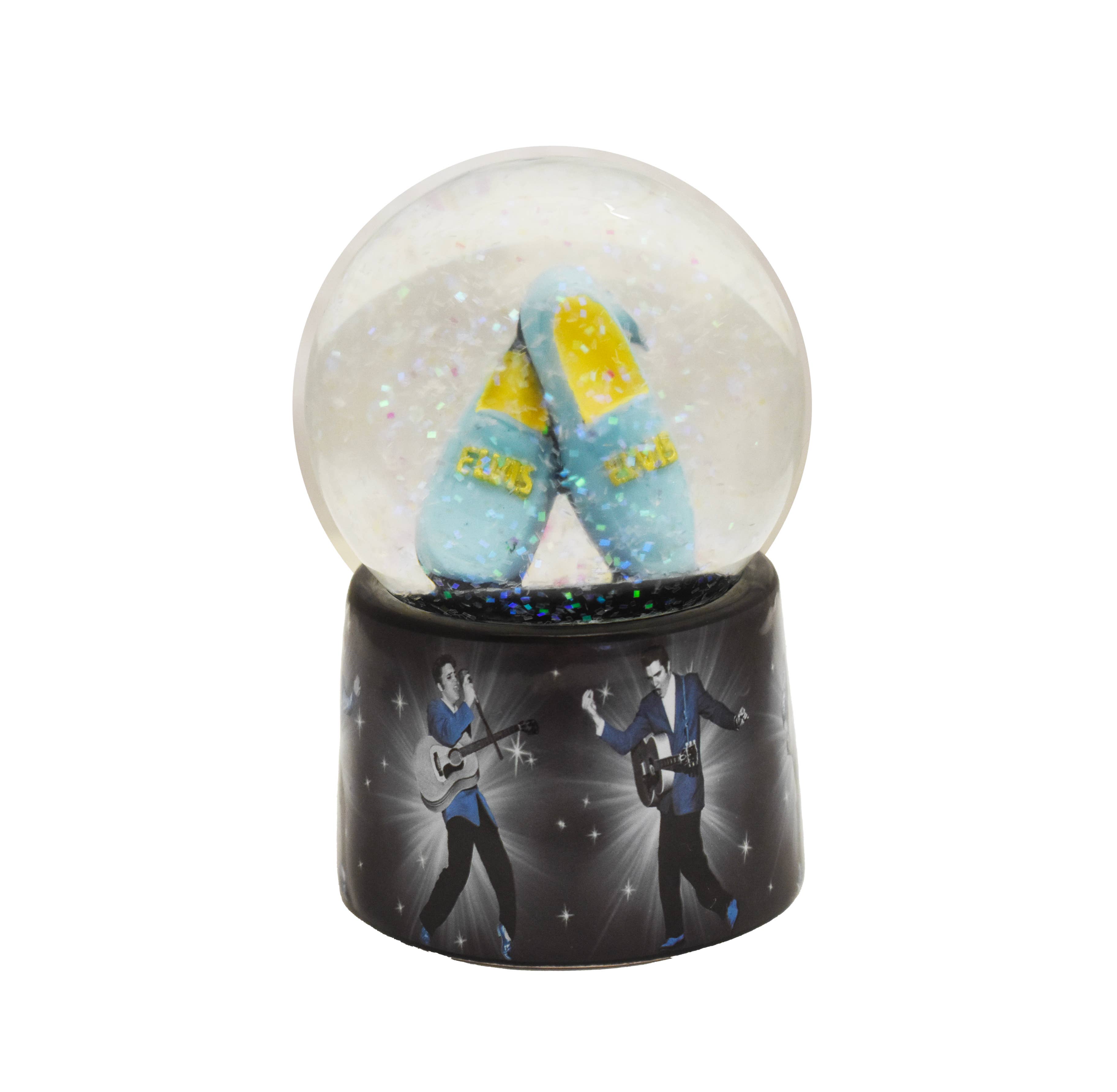 MID-SOUTH PRODUCTS - Wholesale Snow Globe - Elvis Snowglobe - Blue Suede Shoes