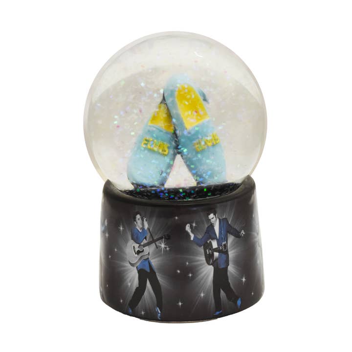 MID-SOUTH PRODUCTS - Wholesale Snow Globe - Elvis Snowglobe - Blue Suede Shoes0