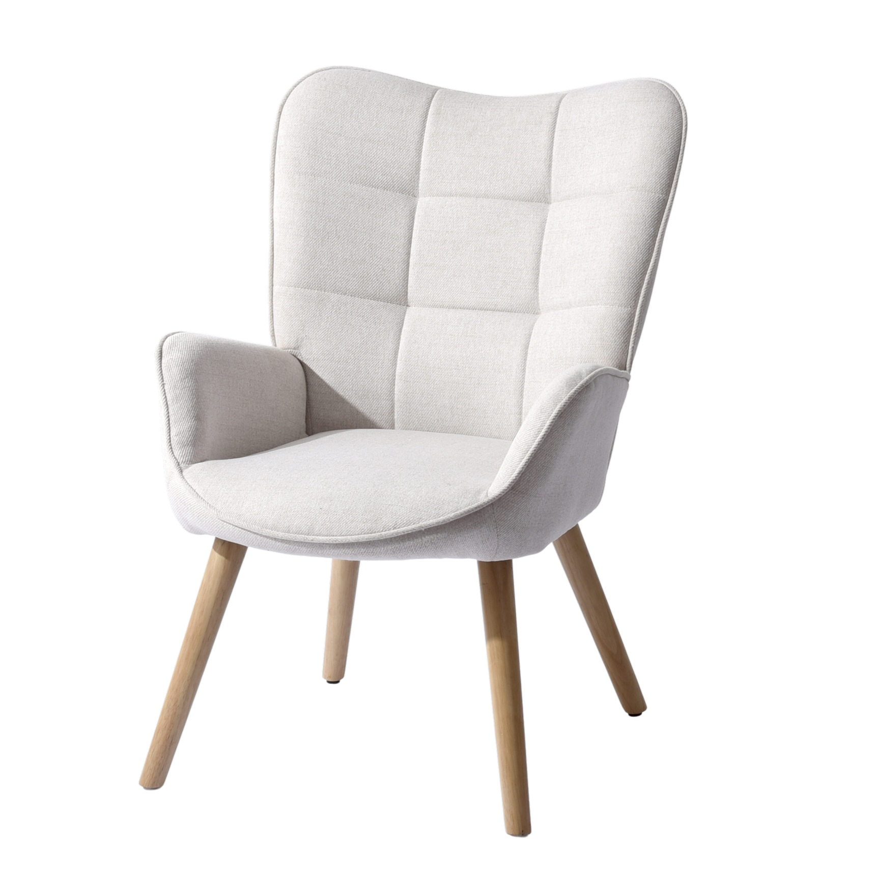 HOMYCASA DESIGN INC - Wholesale Chair - Modern Tufted Accent Chair with Suede Finish in Brown21