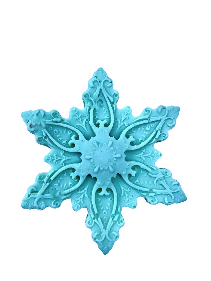 Snowflake Soap Favors | Christmas | Holiday Gift | Favors for wholesale by Plunk Soap and Candle Company