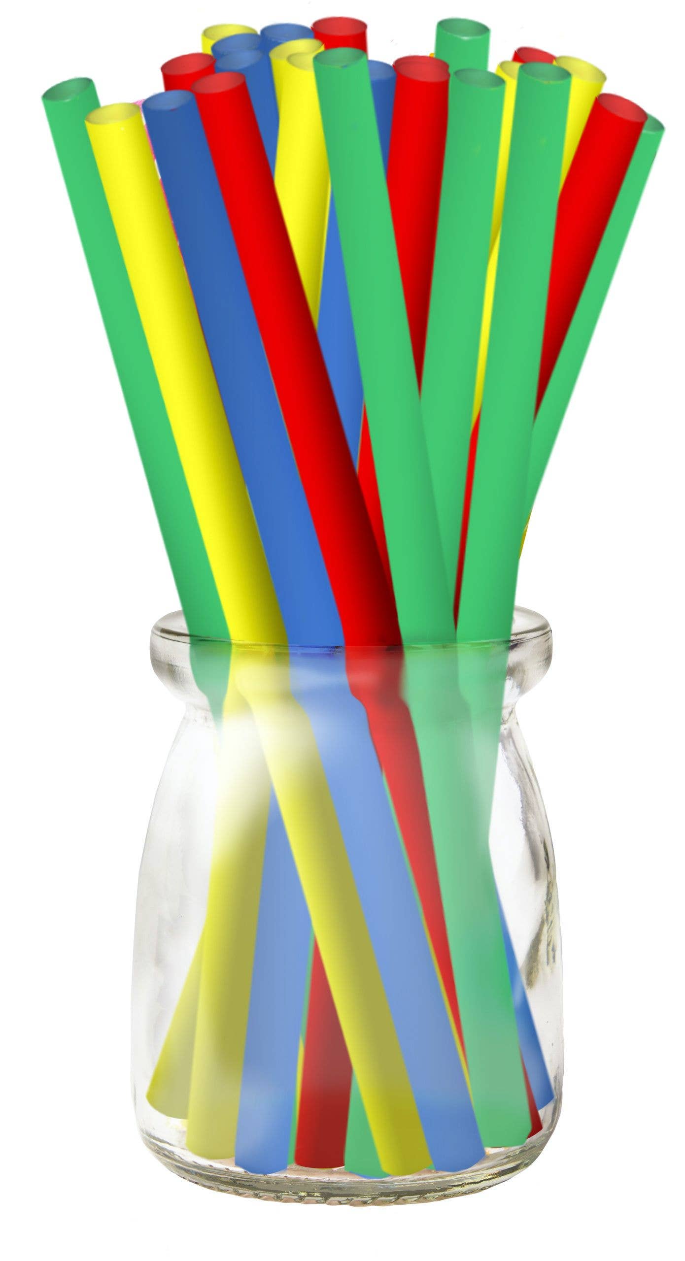 Sophistiplate - Wholesale Drinking Straw - Straw Plastic Assorted Color/50pk0