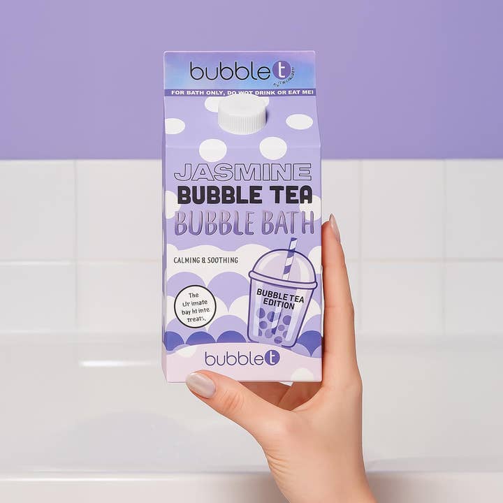 Bubble T Cosmetics - Wholesale Bubble Bath - Bubble Tea Jasmine Bubble Bath (480ml)