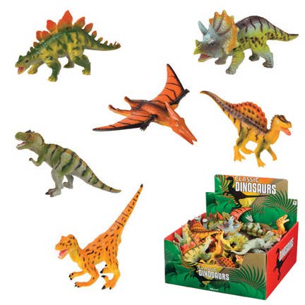 Toysmith - Wholesale Toy Set - Kids - Classic Dinosaurs, Assorted Styles1