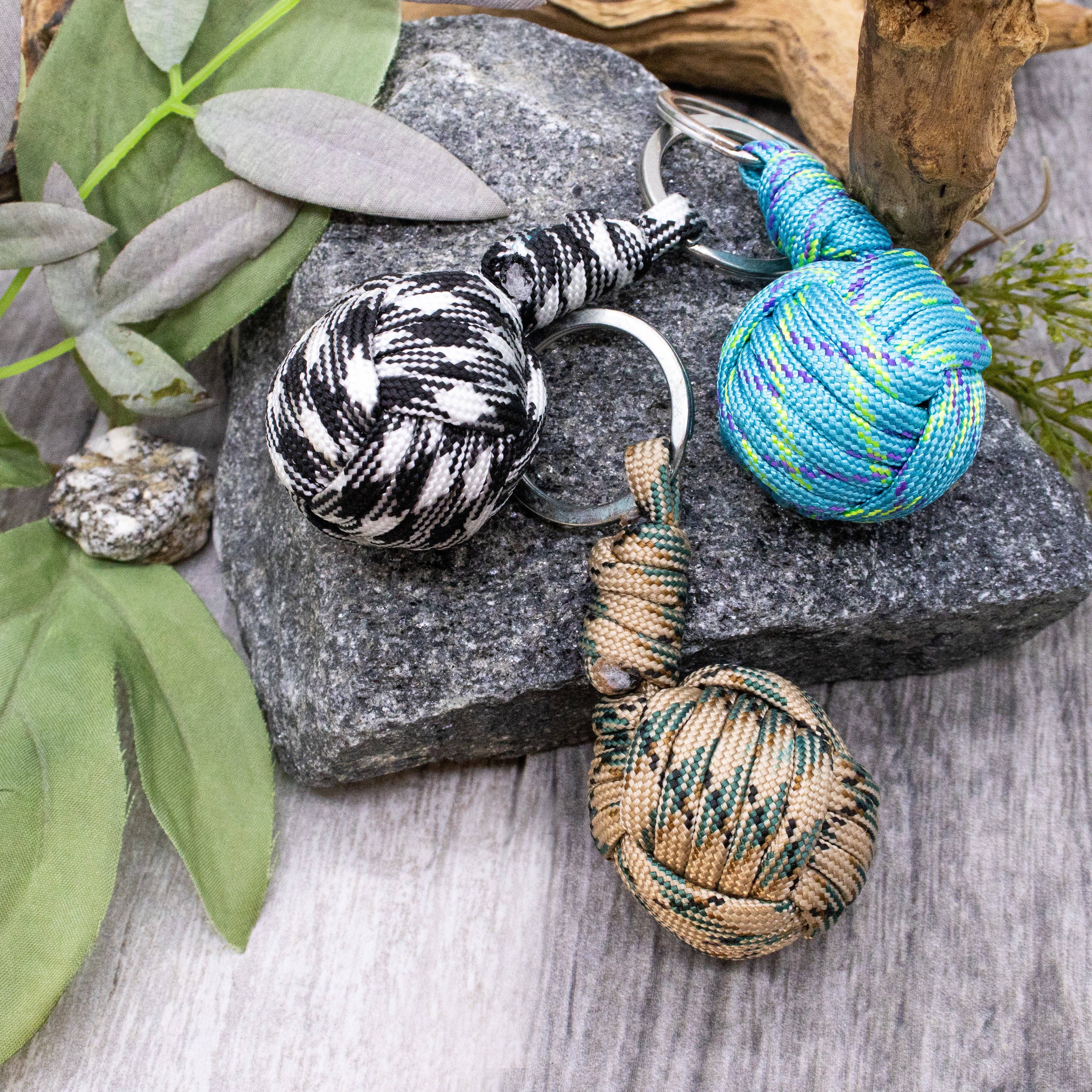 Natalia - Vente Porte-clés – unisexe - Porte-clés en paracorde - Lot de 125