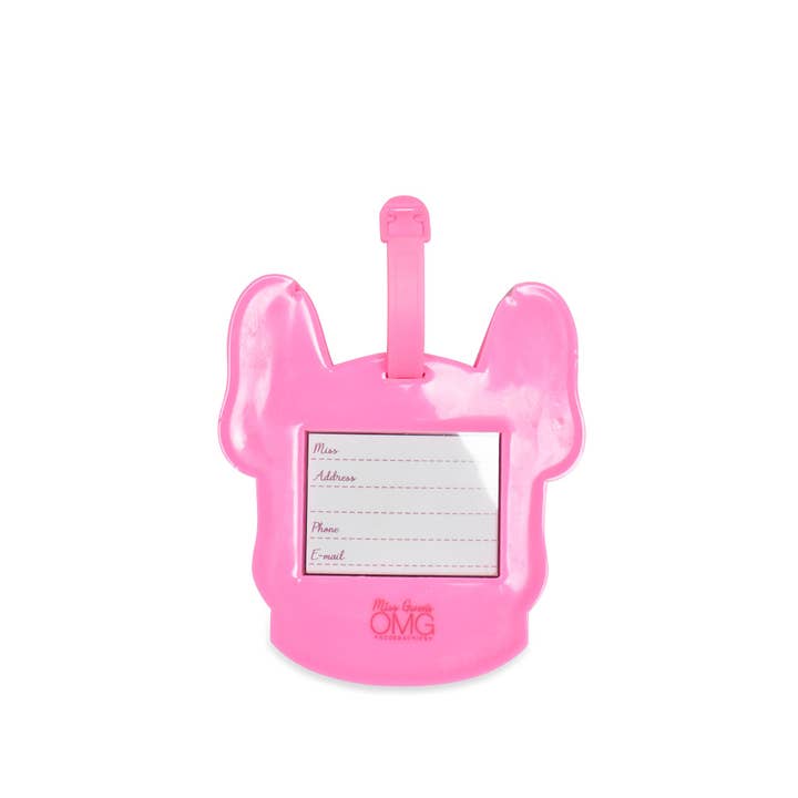 OMG Accessories - Wholesale Luggage Tag - Miss Loulou the Frenchie Luggage Tag 2 Piece Set