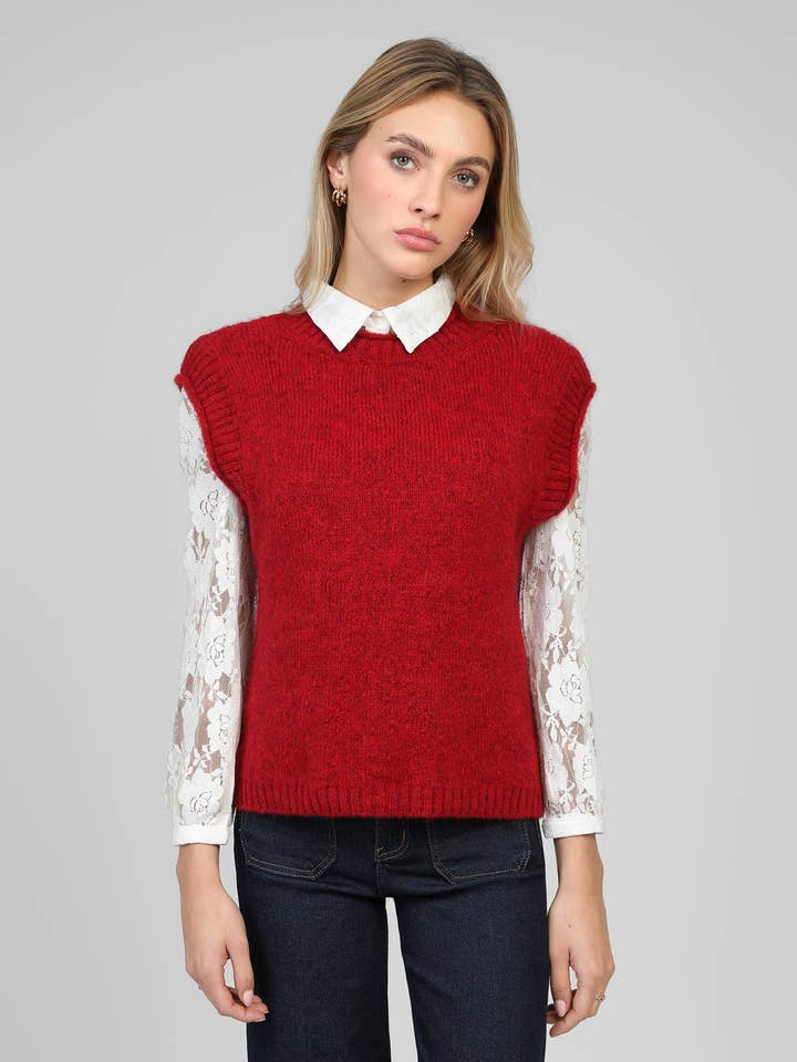 LEBONI carmine sweater for wholesale by An'ge