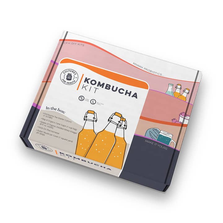 Kombucha Starter Kit (8 Count Case Pack) for wholesale by Cultures for Health