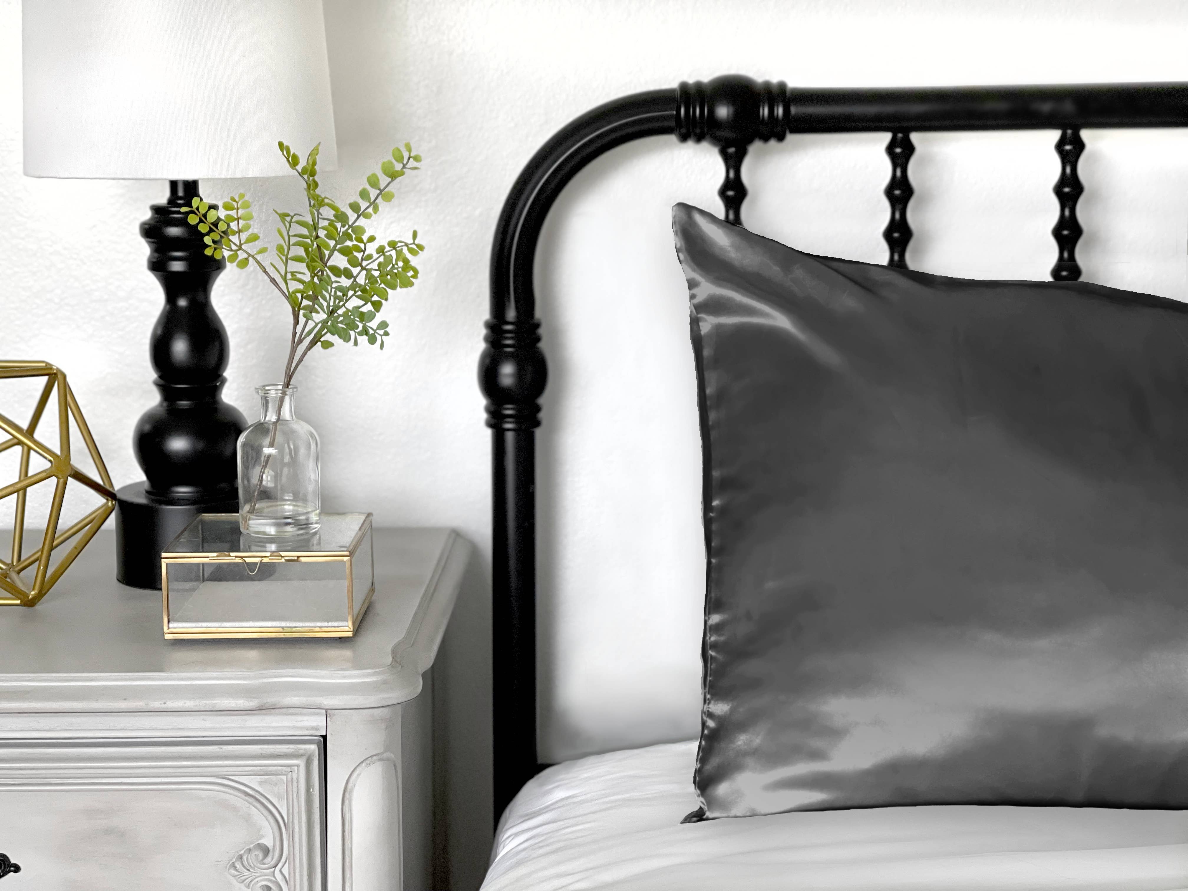 Morning Glamour - Wholesale Bedding Pillowcase/Sham - Satin Pillowcase - Eco-Friendly Packaging, Queen/STD32