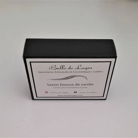 bulle de lagon - Vente Pains de savon - Savon Gousse de Vanille2