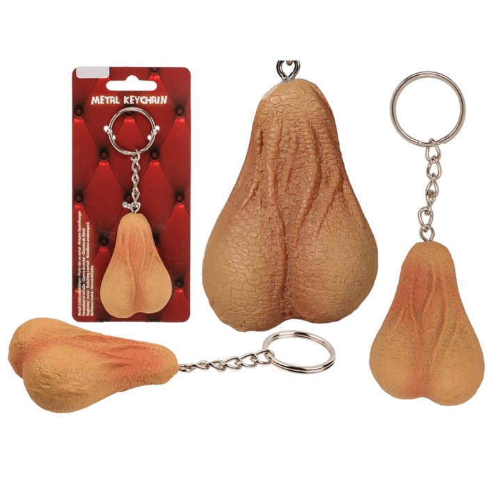 Kinky Pleasure - Wholesale Keychain - Unisex - Kinky Pleasure - OB092/93 - Keychain Balls - 2 Colors3