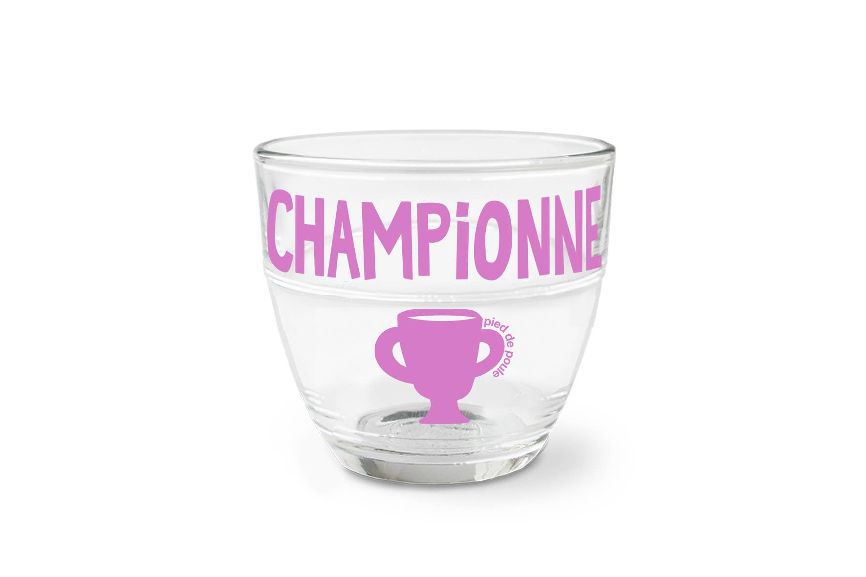 Pied De Poule - Wholesale Drinking Glass/Cup - Duralex Gigogne Glass - CHAMPION4