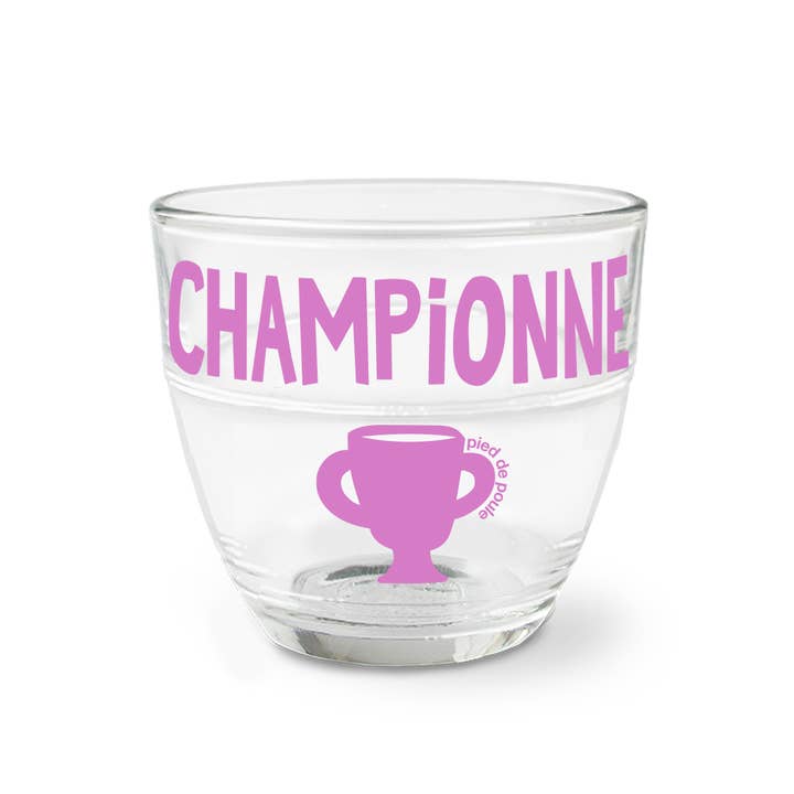 Pied De Poule - Wholesale Drinking Glass/Cup - Duralex Gigogne Glass - CHAMPION4