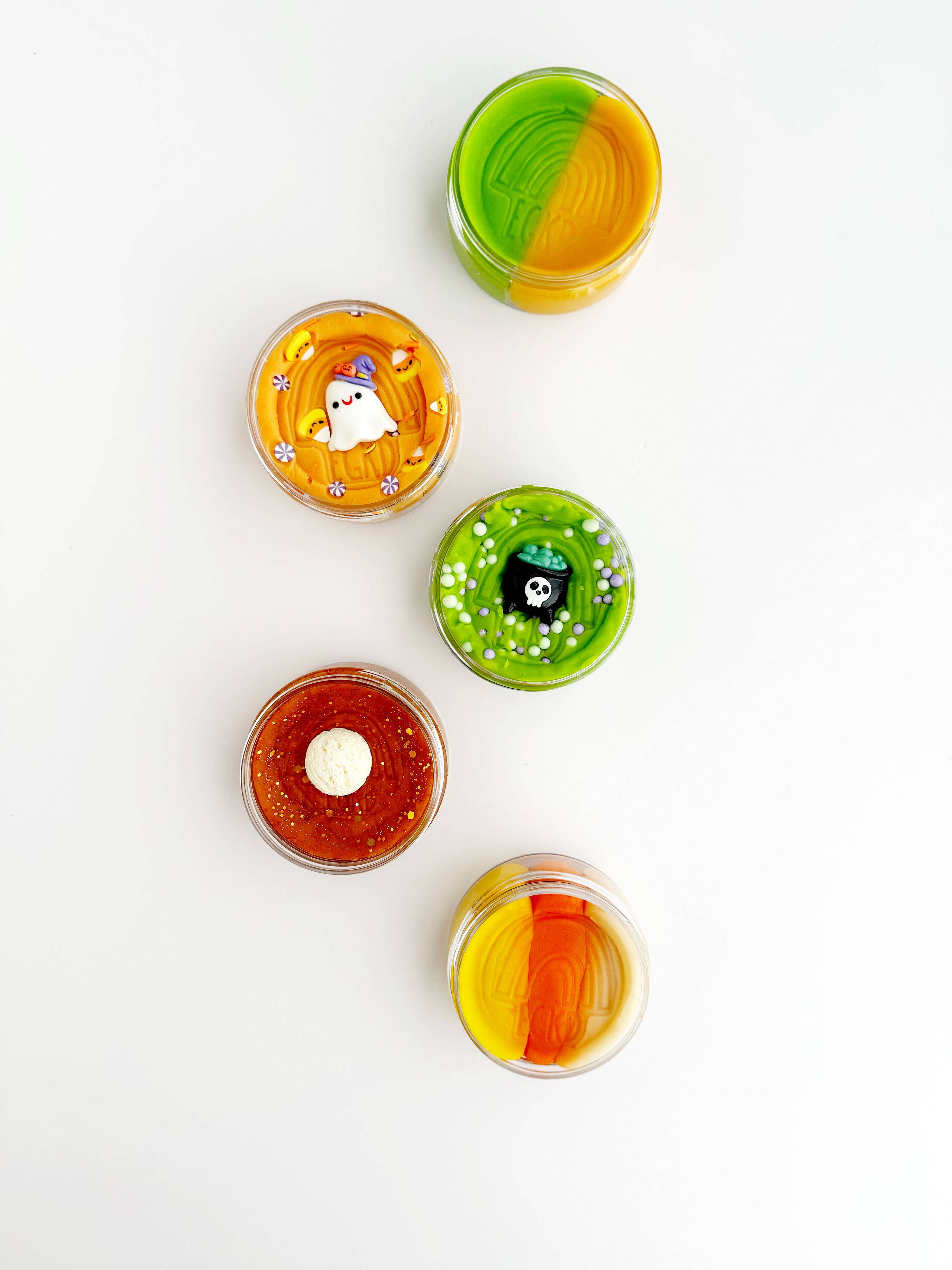 Earth Grown KidDoughs (KidDoughs by EGKD) – wholesale Slajm - Barn – Trick eller söt Halloween KidDough - 4 oz3