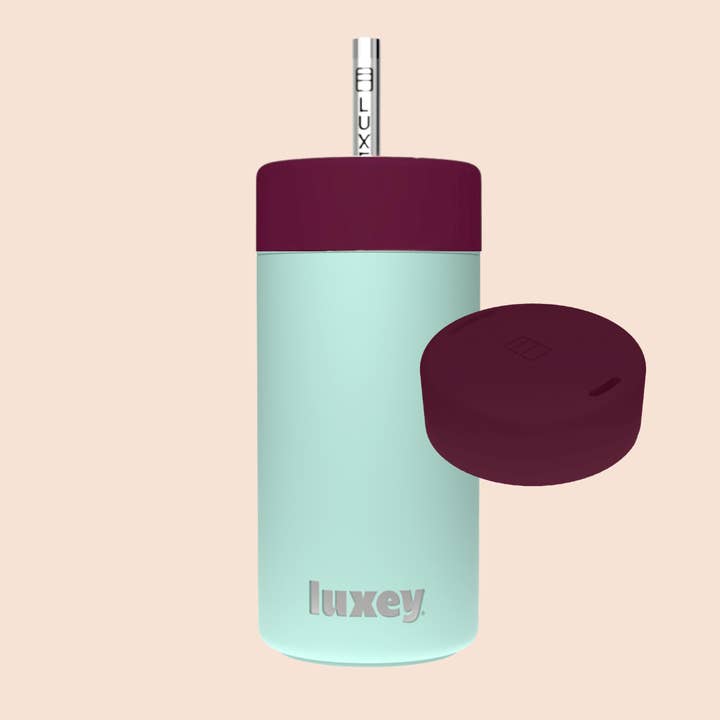 Luxey Cup - Wholesale Insulated mug/tumbler - MINT CREAM - Duo Switch Stainless Steel Cup 12oz31