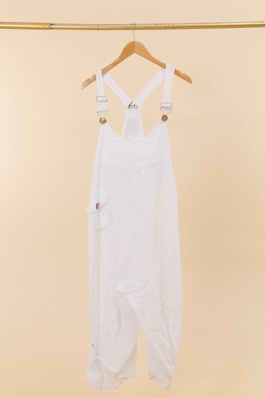 LÉA & LUC - Wholesale Overalls - Women's - 100% linen jumpsuit REF. 7222912