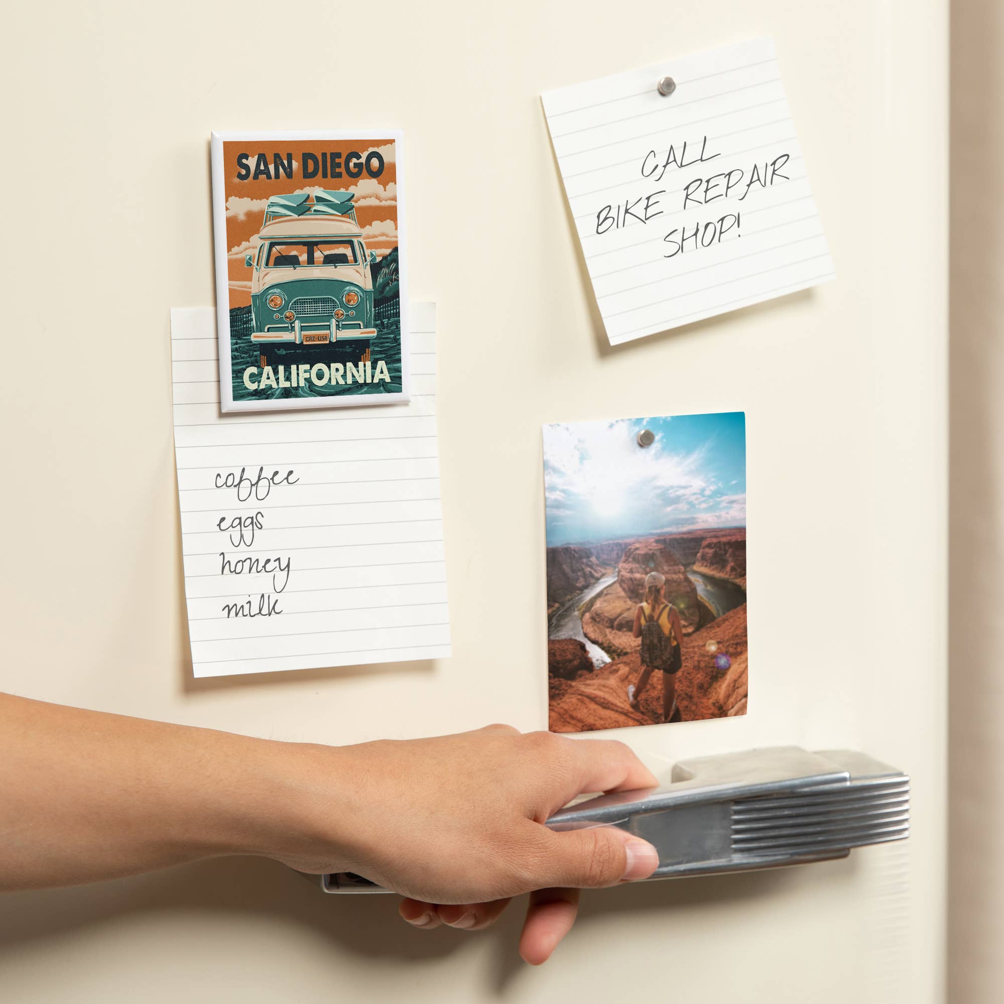 Lantern Press - Wholesale Magnet - MAGNET San Diego, California, Camper Van 21