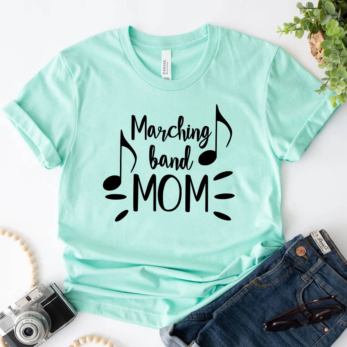 Himalayan Hymns - Wholesale Screen Printed T-Shirt - Women's - Marching Band Mom Shirt0