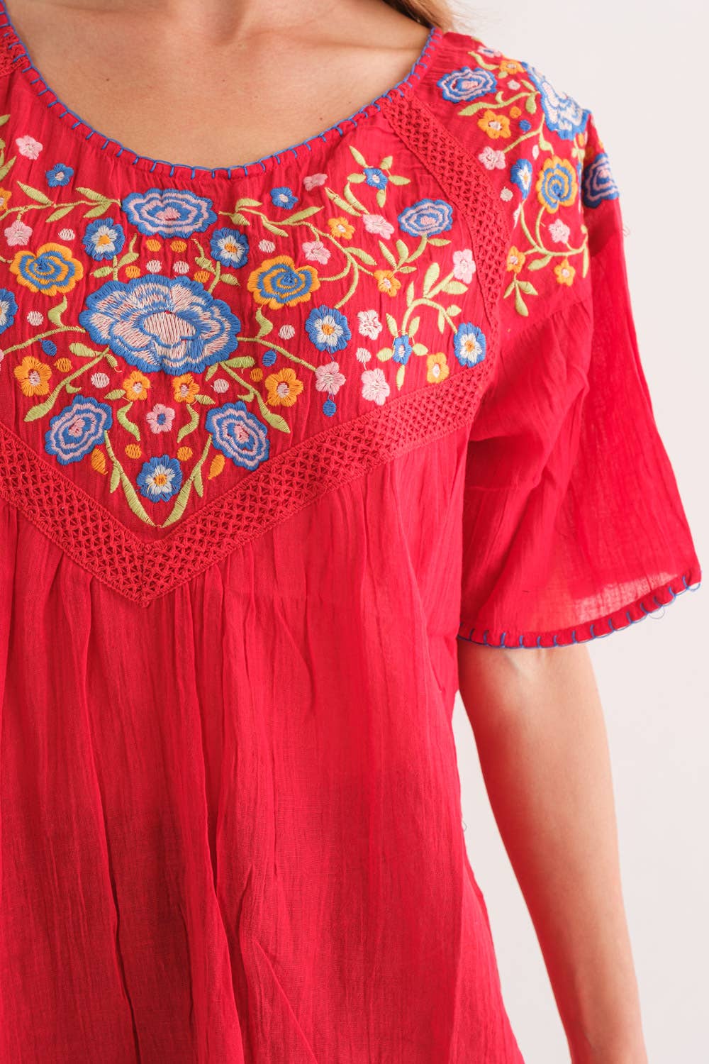 Raj Trading & Imports (USA) Inc. - Wholesale Blouse - Women's - Lola Embroidered Top11