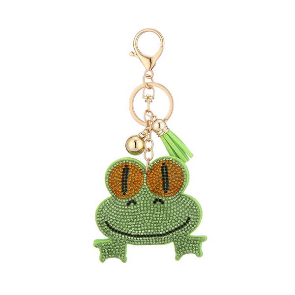Frog Themed Hand Strap Keychain for wholesale by Nima Accessories Inc