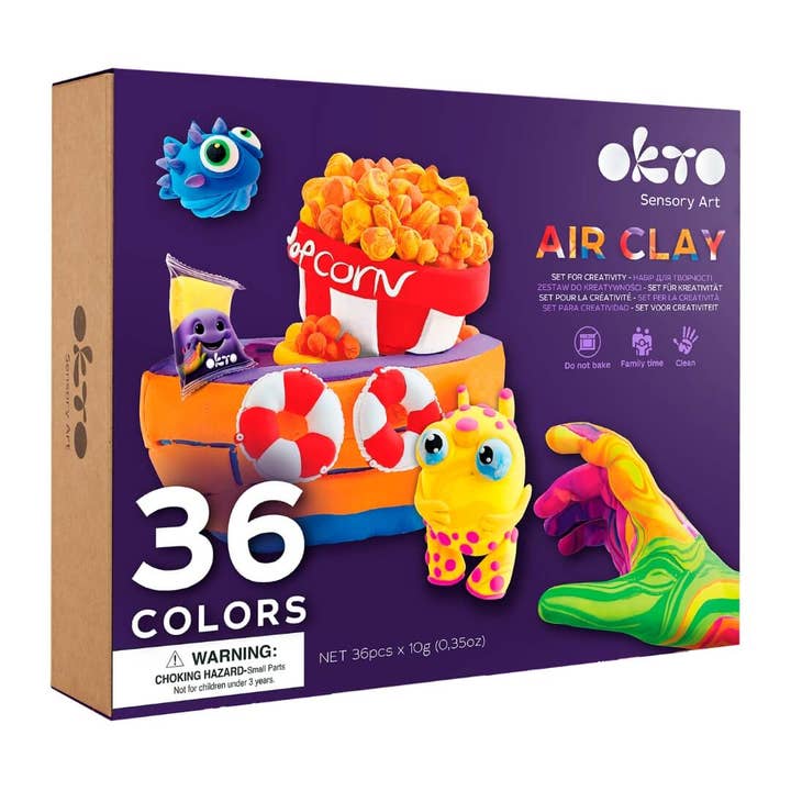 Okto Air Dry Clay Boetseerset voor wholesale door Baby Republic