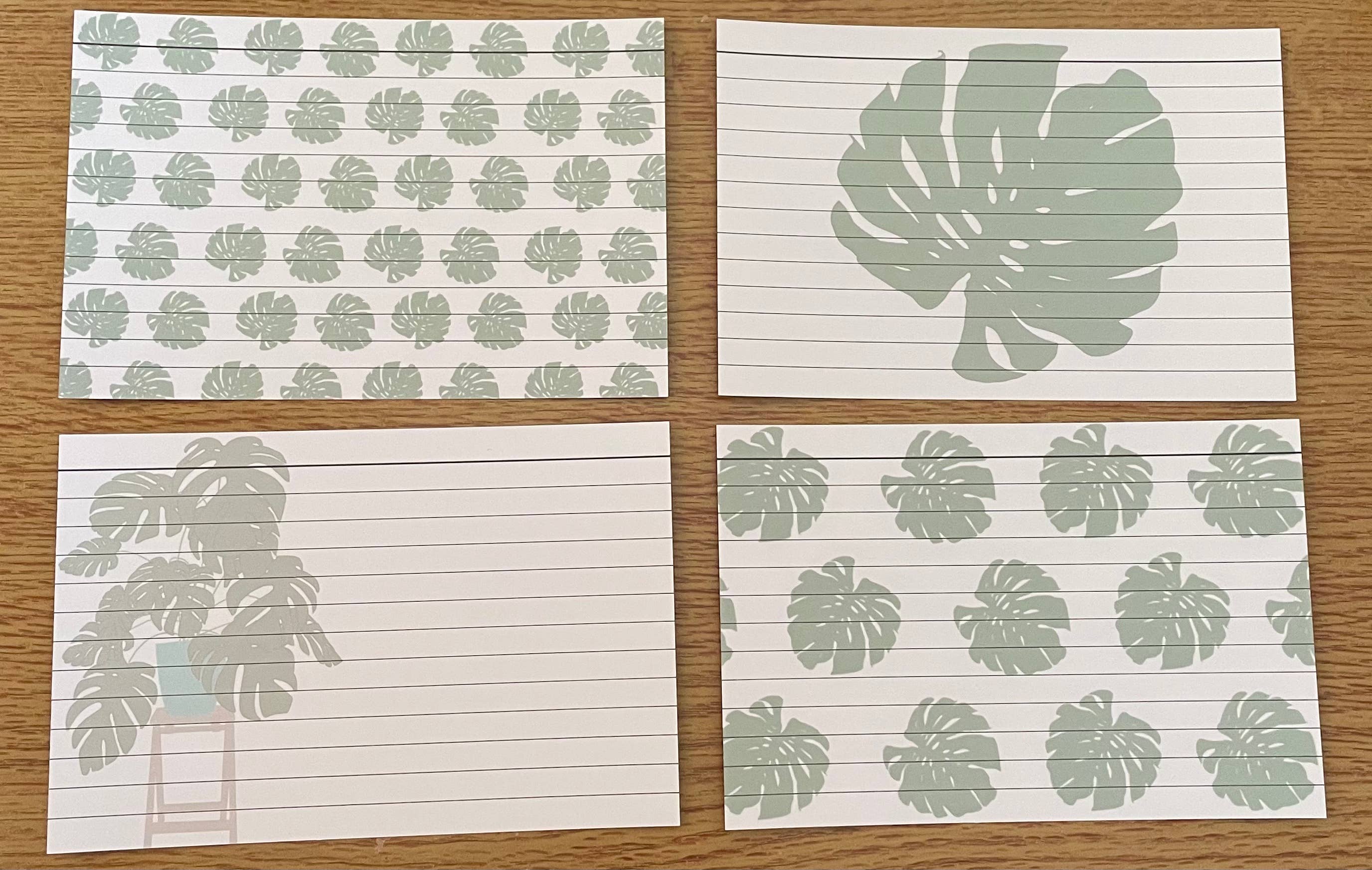 APierceArt - Wholesale Stationery/Notecard Set - Revision/study cards, notecards1