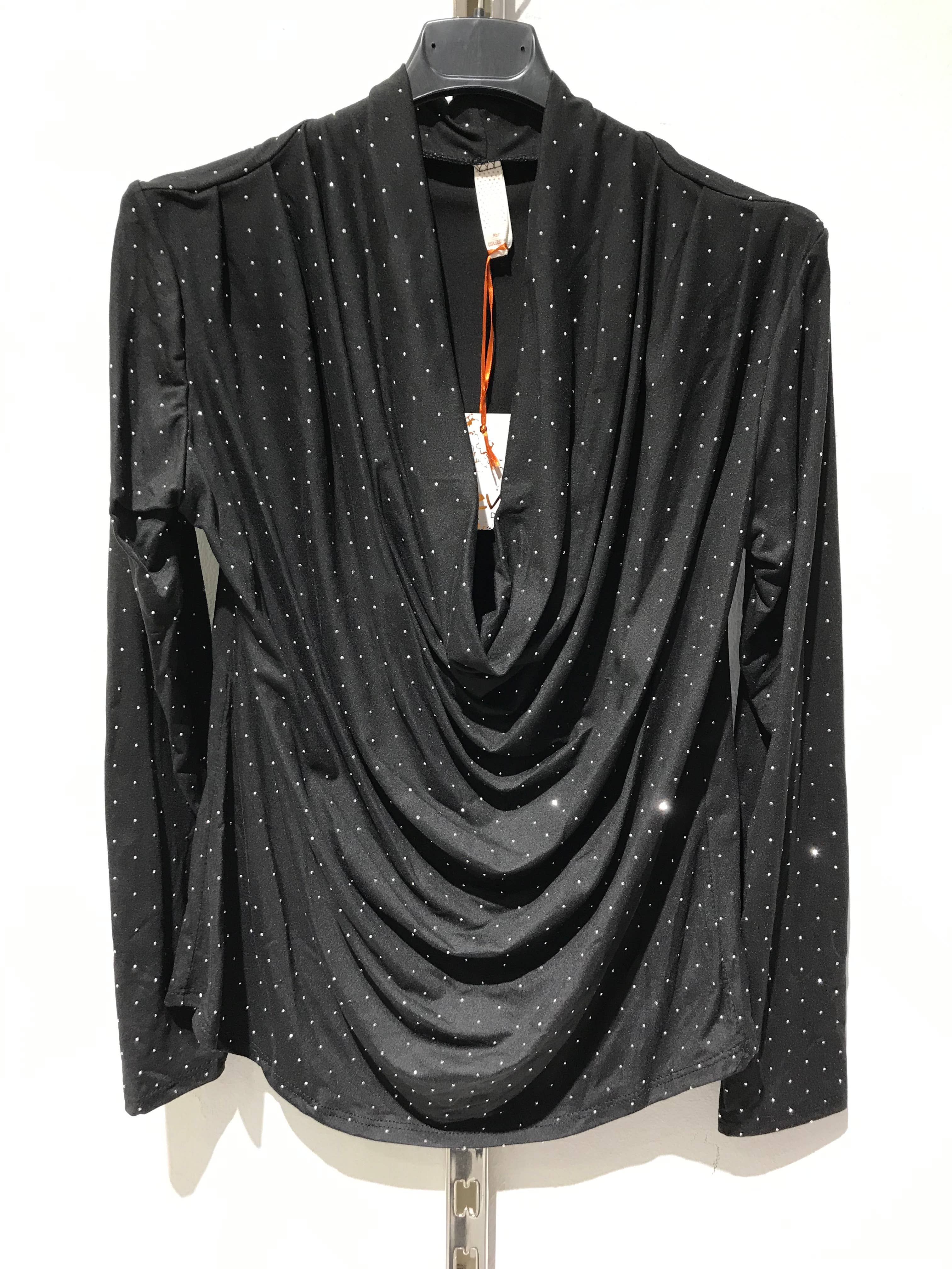 Only Yuan - Wholesale Blouse - Women's - ref 24970 blouse with glitter4