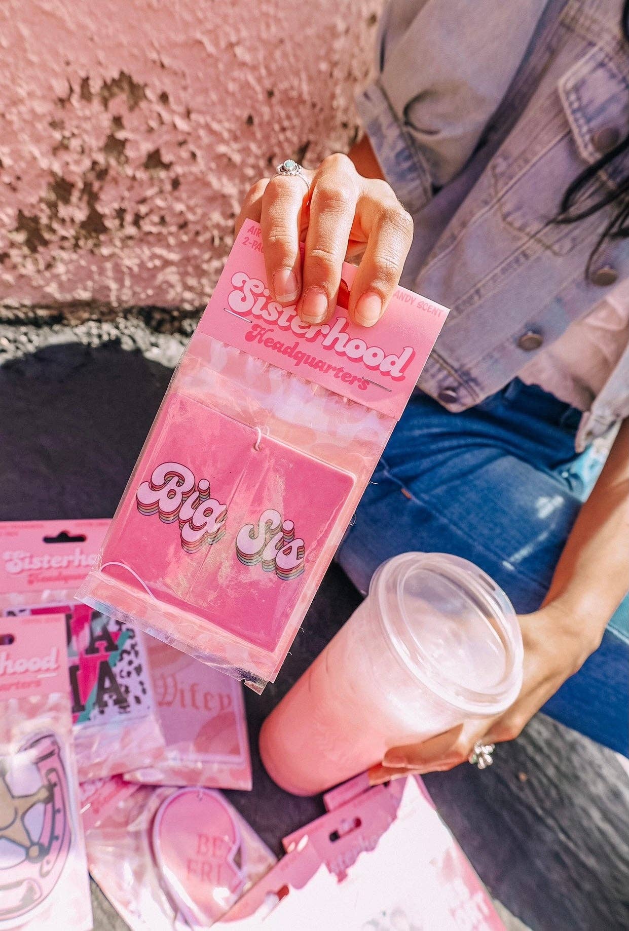 The Front Porch Label – Engroshandel Luftfrisker til bilen – til kvinder – Big Sis Lil Sis Luftfriskere4