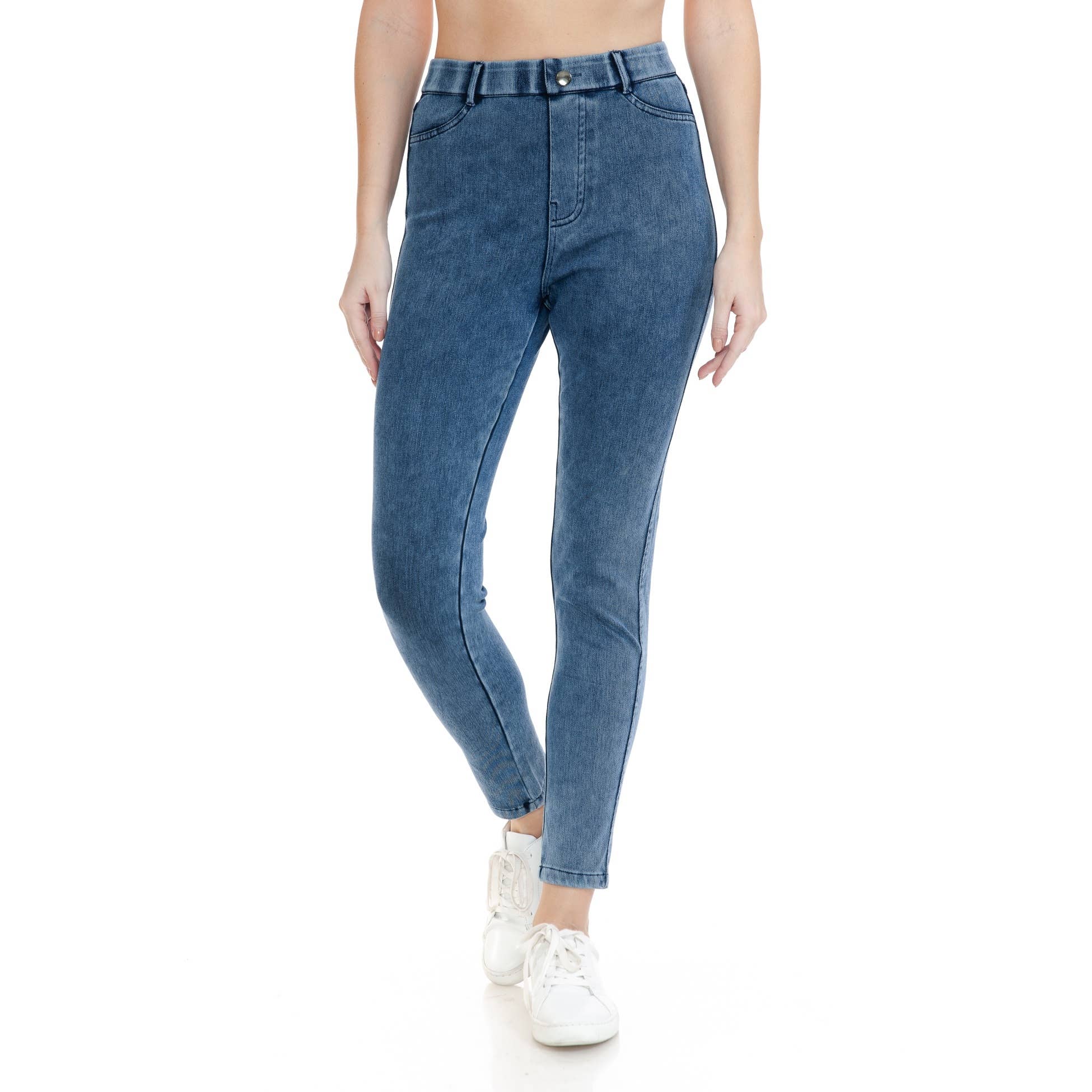 Leggings Depot – Großhandel Jeans – Damen – Jeggings in voller Länge mit Gesäßtaschen10
