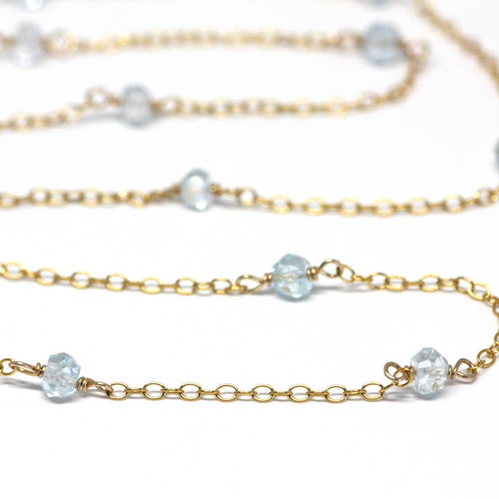 Layering halskæde for engroshandel hos Azki Jewelry