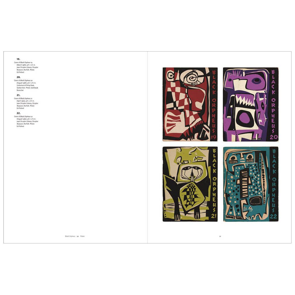 Chrysler Museum of Art - Wholesale Display Book - Black Orpheus: Jacob Lawrence and the Mbari Club4