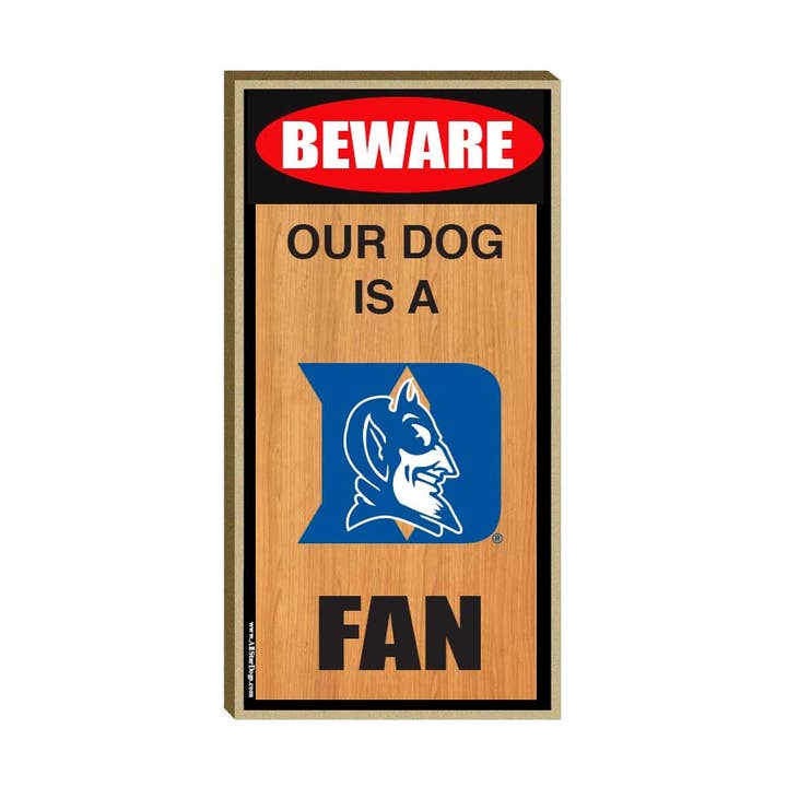 All Star Dogs - Wholesale Sign - Duke University - Wood Sign0